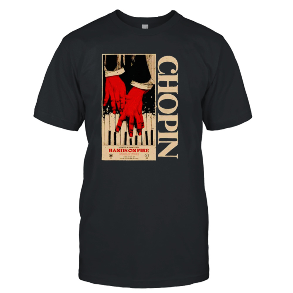 Chopin world tour shirt