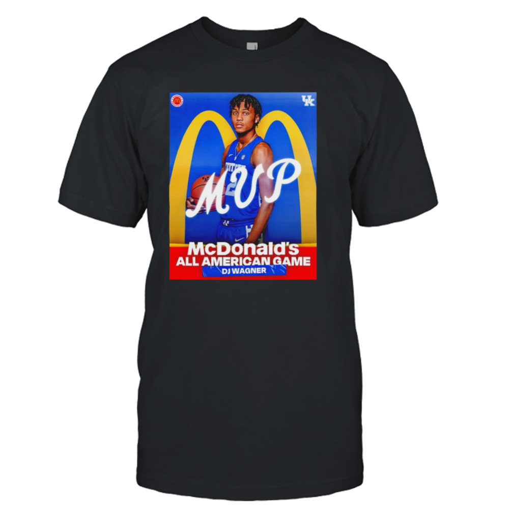 DJ Wagner’s MCP McDonald’s all American game shirt