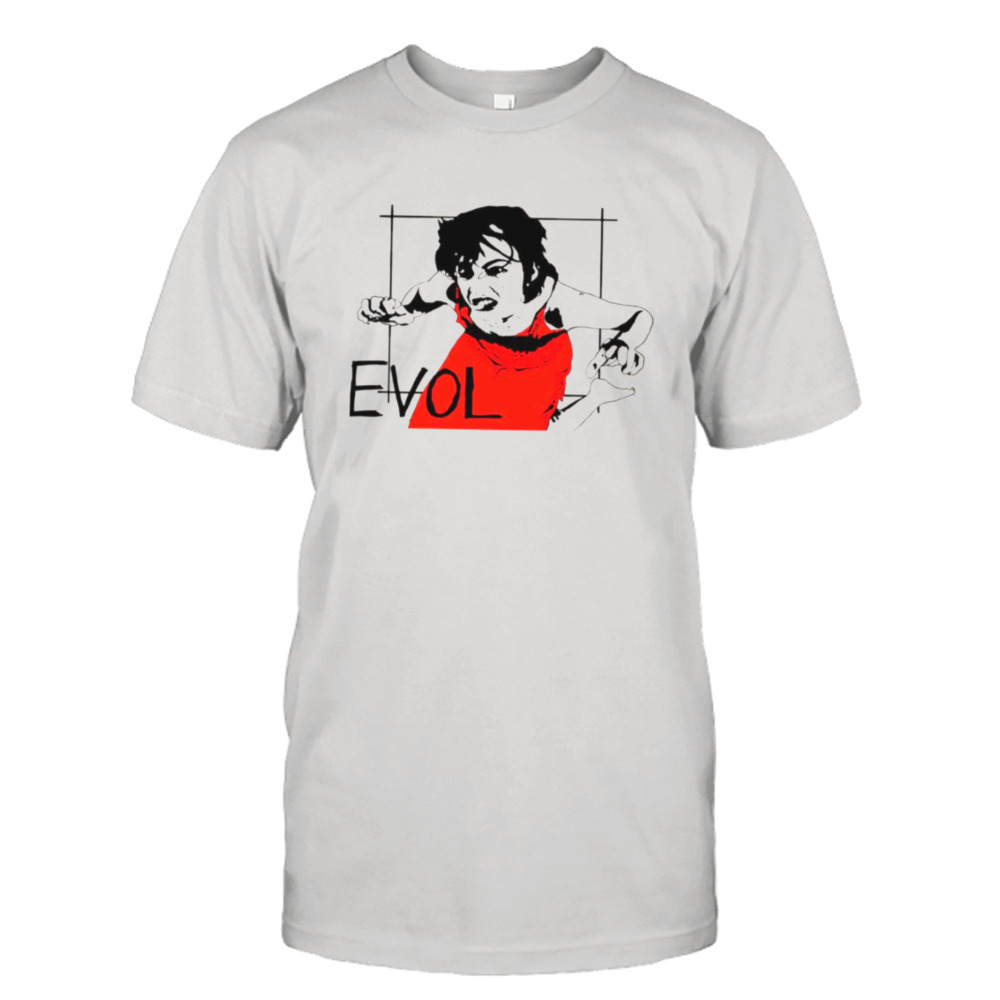 Evol Sonic Youth Red shirt