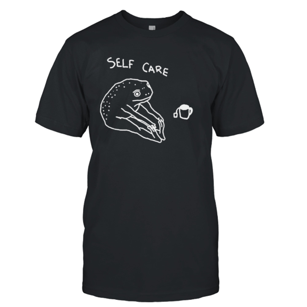 Frog self care shirt