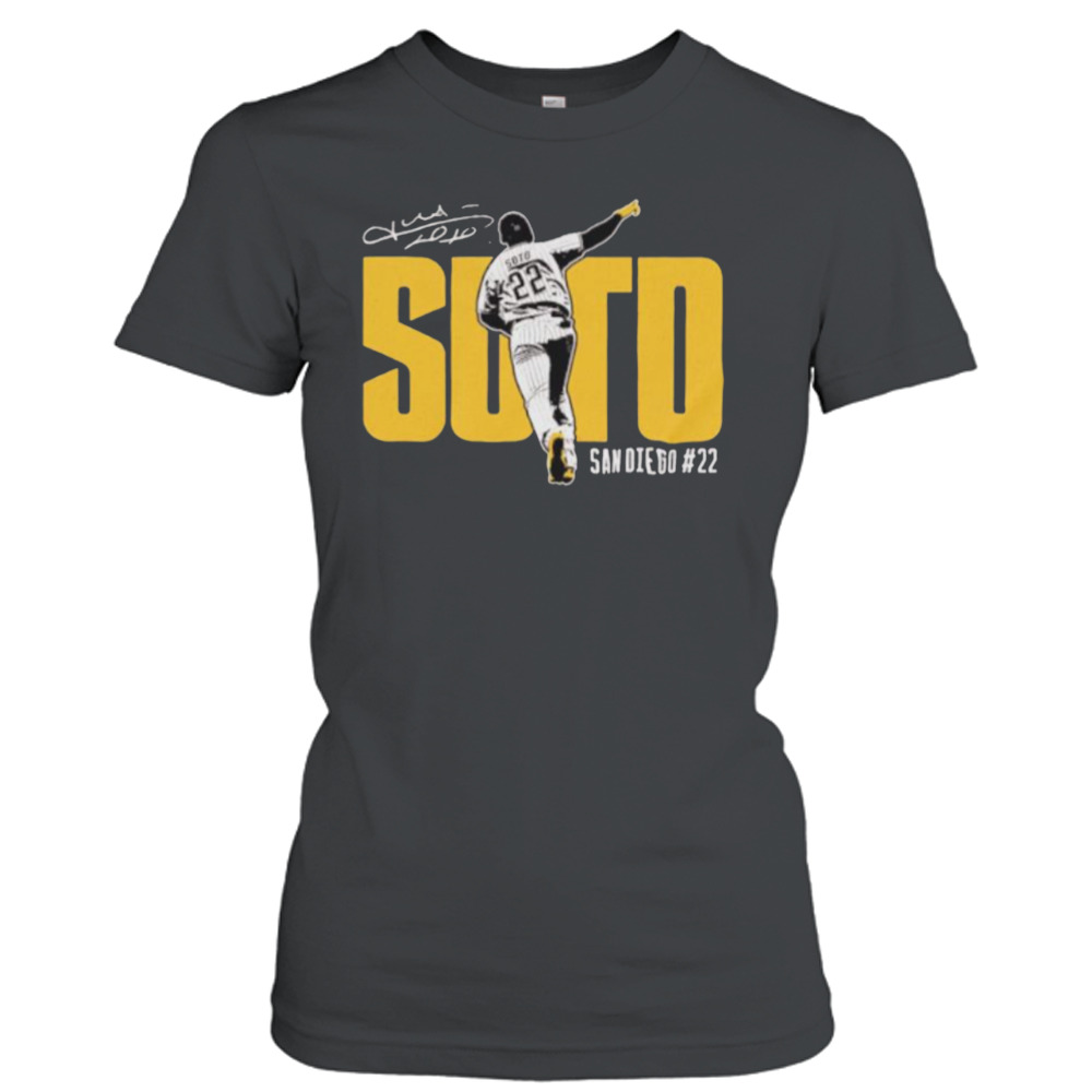 Padres Juan Soto Signature Limited Shirt, Custom prints store