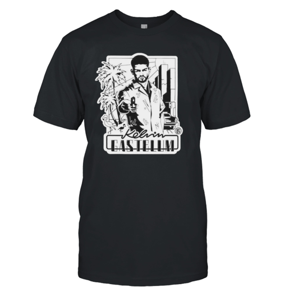 Kelvin Gastelum Scarface shirt