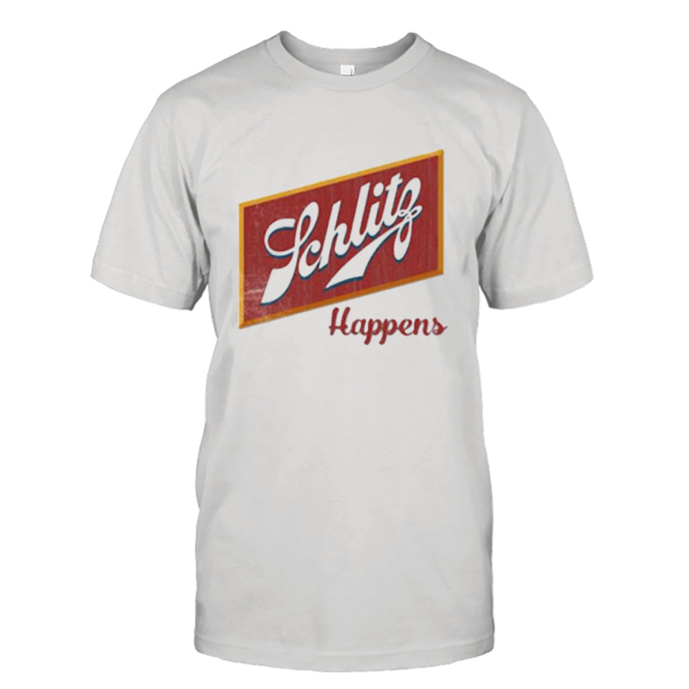 Schlitz beer happens shirt