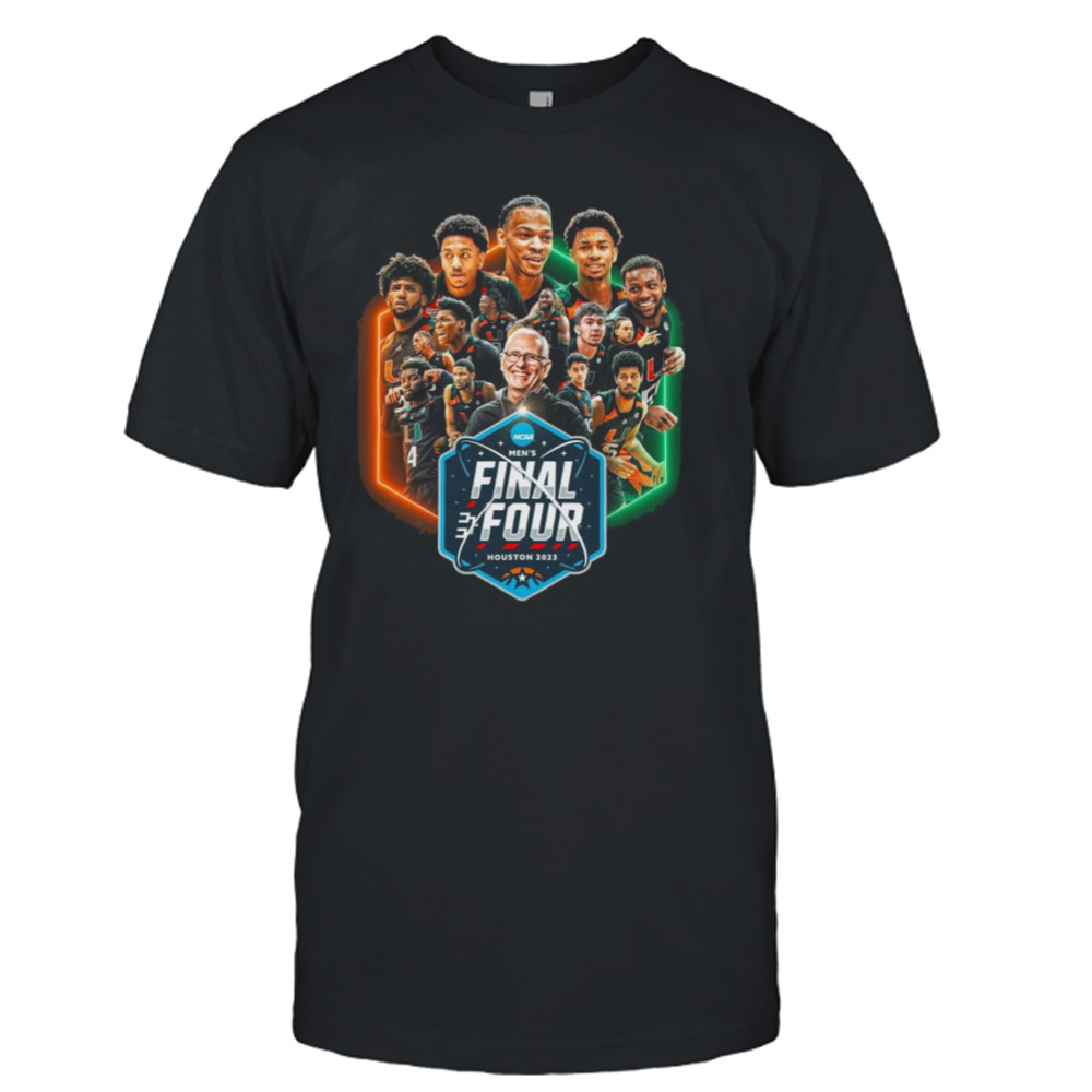 Team Basketball Miami Hurricanes 2023 NCAA Men’s Final Four shirt