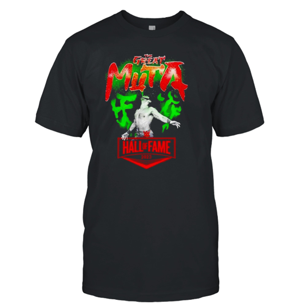 The Great Muta Hall of Fame 2023 shirt