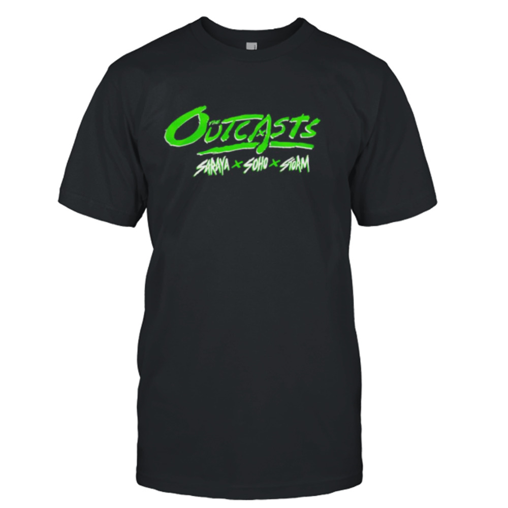 The Outcasts Saraya X Soho X Storm AEW shirt