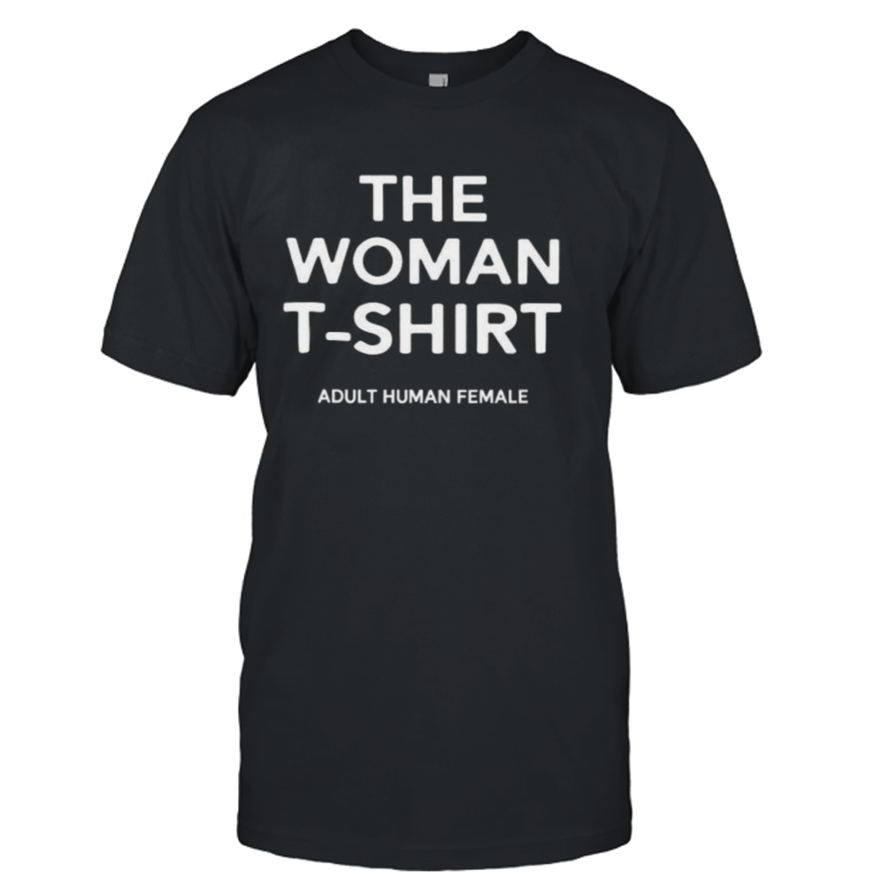 The woman t-shirt adult human female shirt