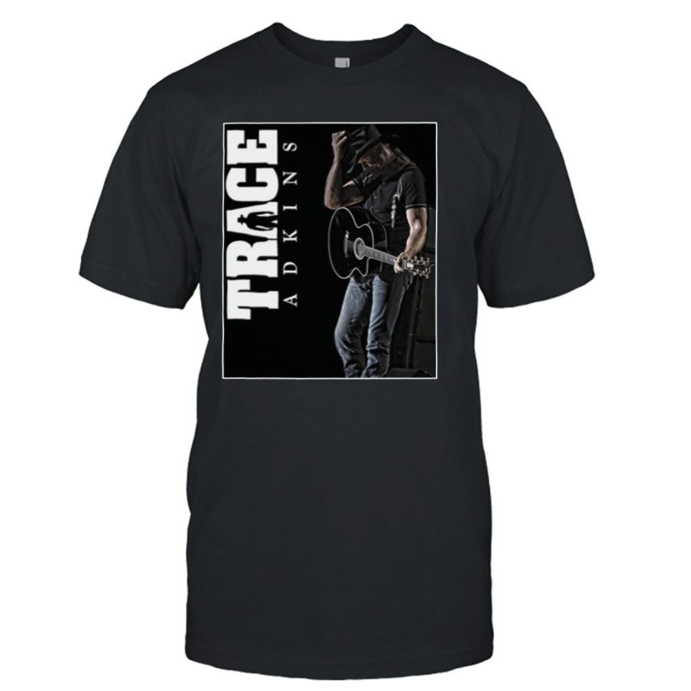 Trace Guitar Music Band Logo Trace Adkins shirt