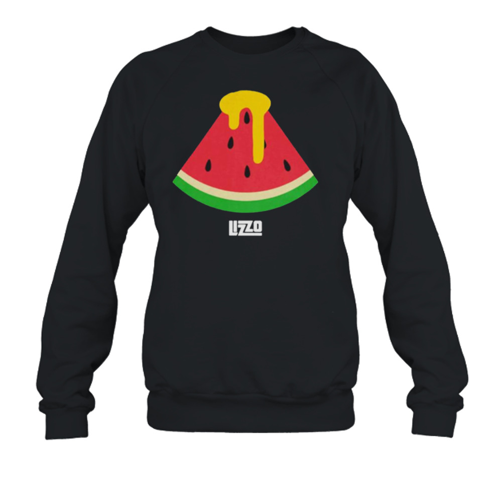 Watermelon Lizzo shirt 5 Crewneck Sweatshirt