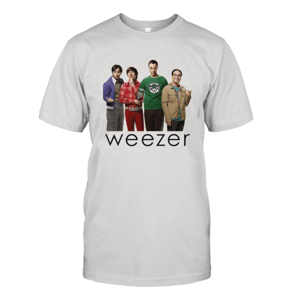 Bad Band Theory Weezer shirt