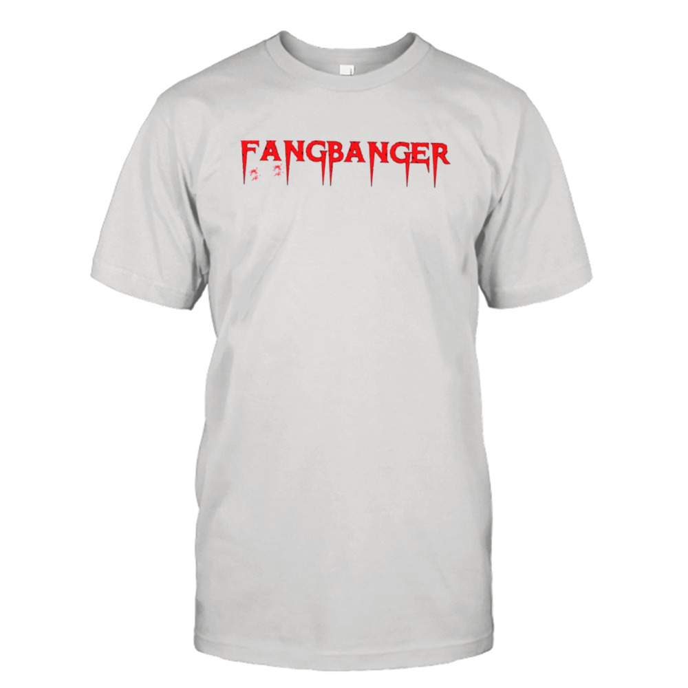 Fangbanger True Blood Red Vampire Logo shirt