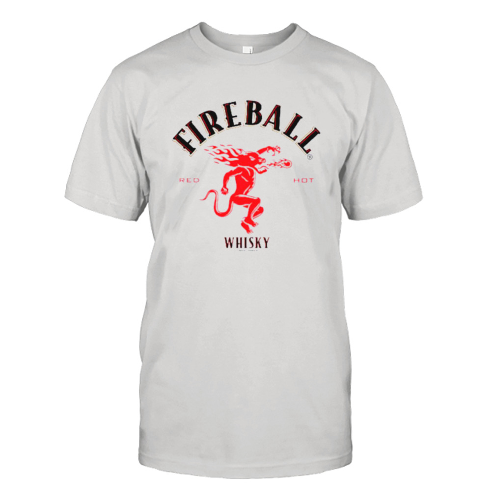 Fireball whisky dragon shirt