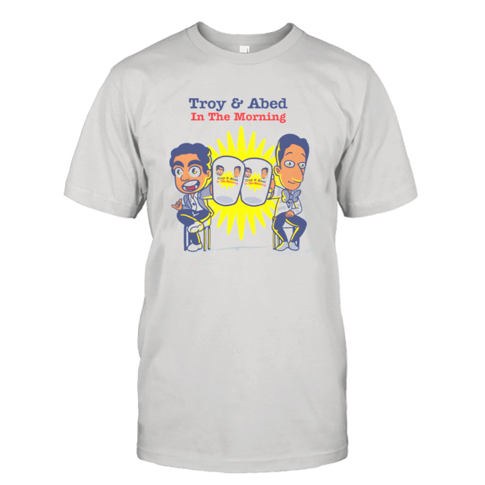 Funny Scene Community Tv Show Troy And Abed In The Morning shirt