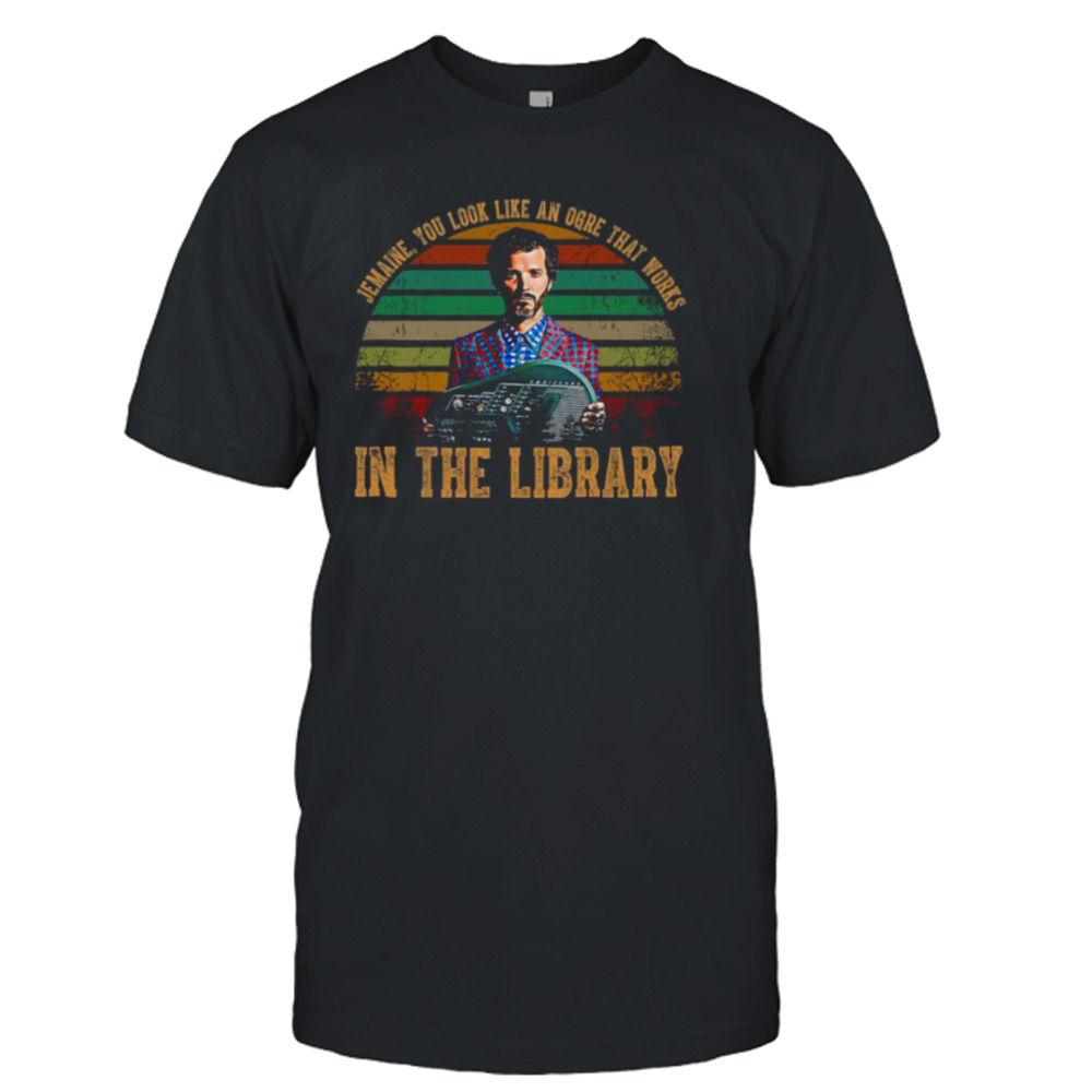 In The Library Flight Of The Conchords shirt