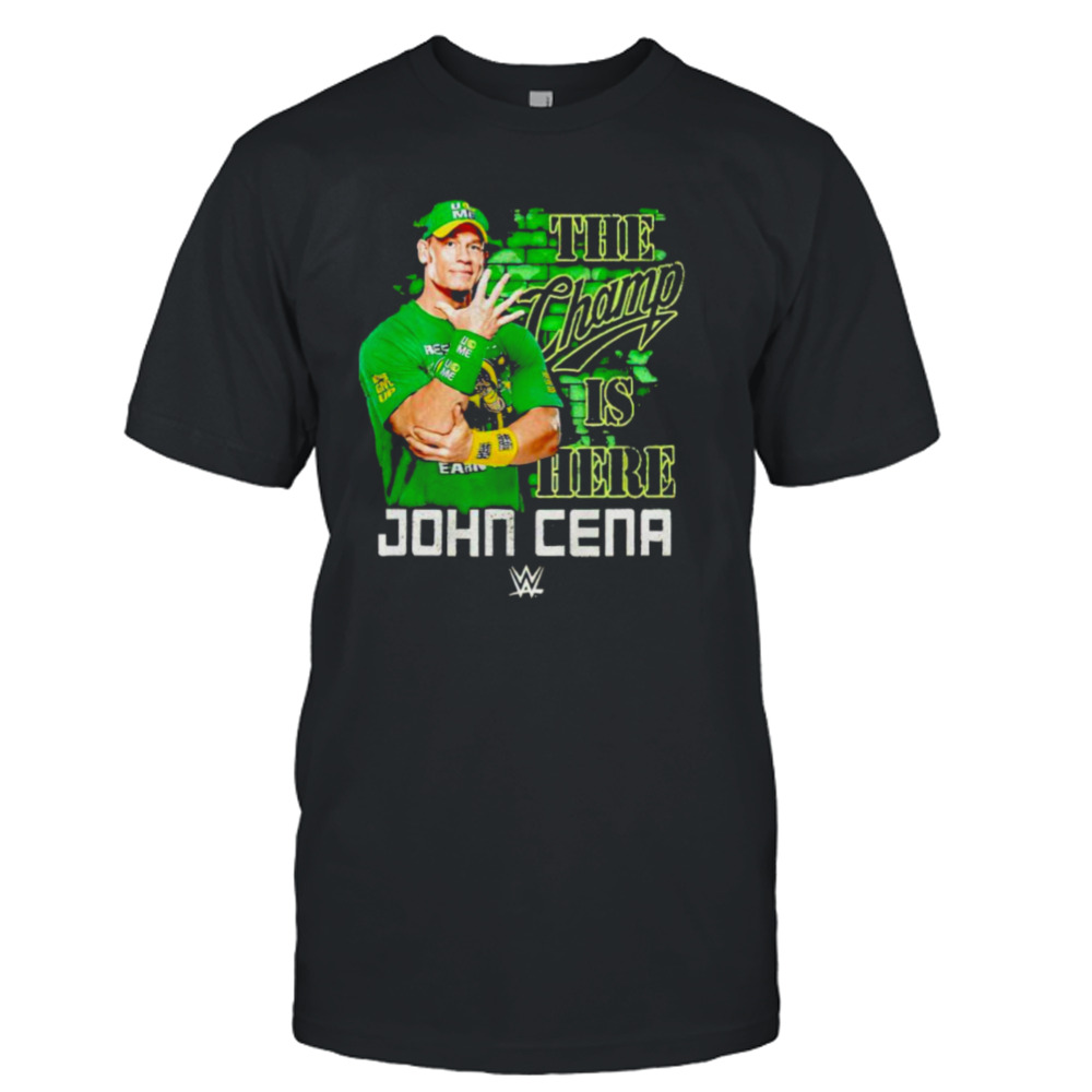 John Cena the champ is here WWE shirt