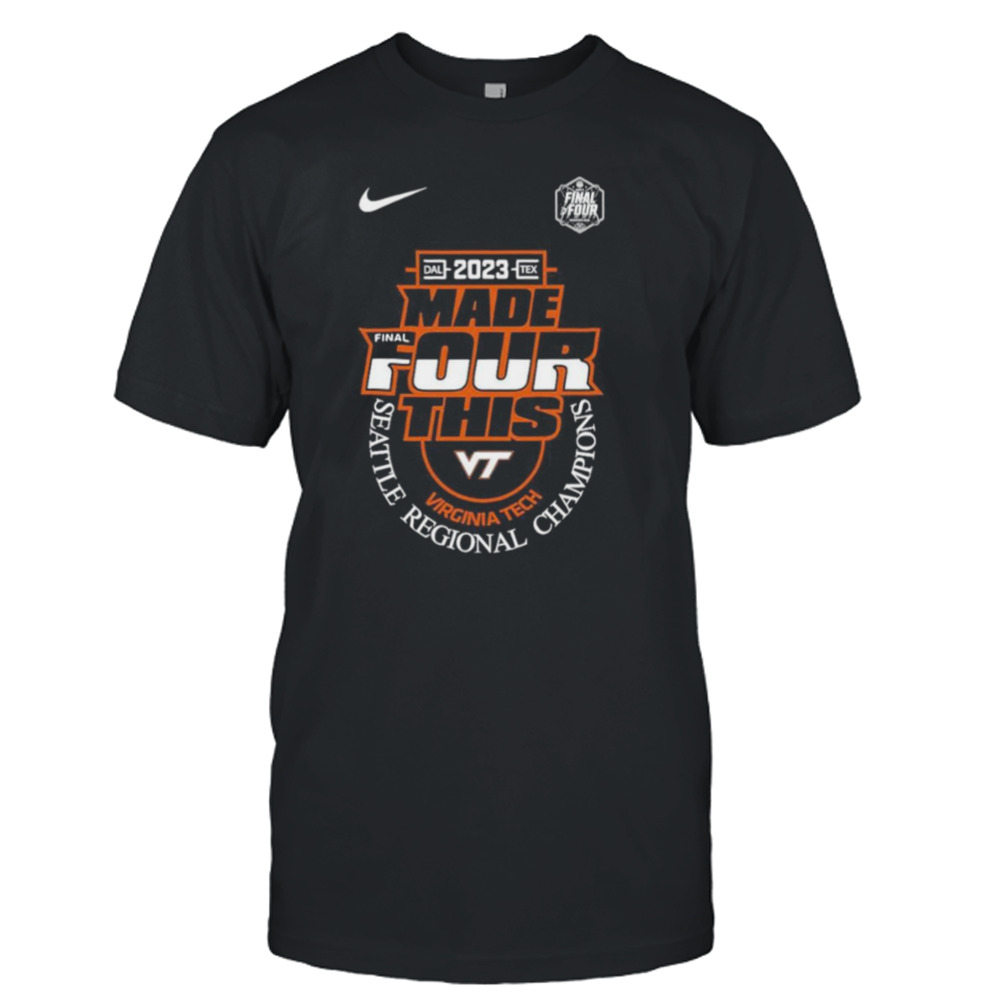 NCAA Virginia Tech Hokies 2023 Final Four T-Shirt