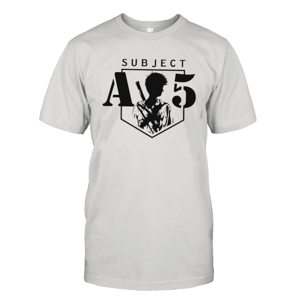 Subject A5 Newt The Glue Maze Runner shirt