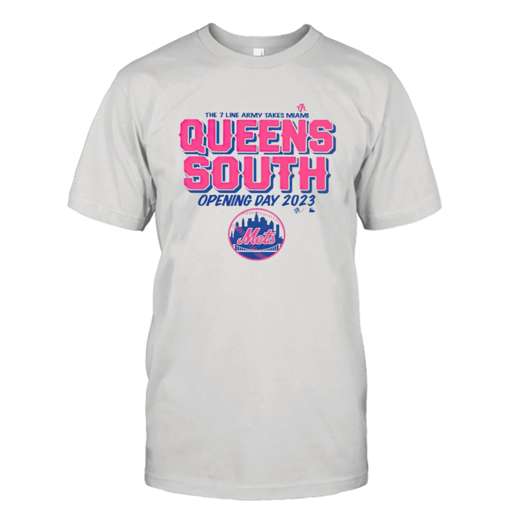 The 7 Line Army Takes Miami Queens South Opening Day 2023 Shirt