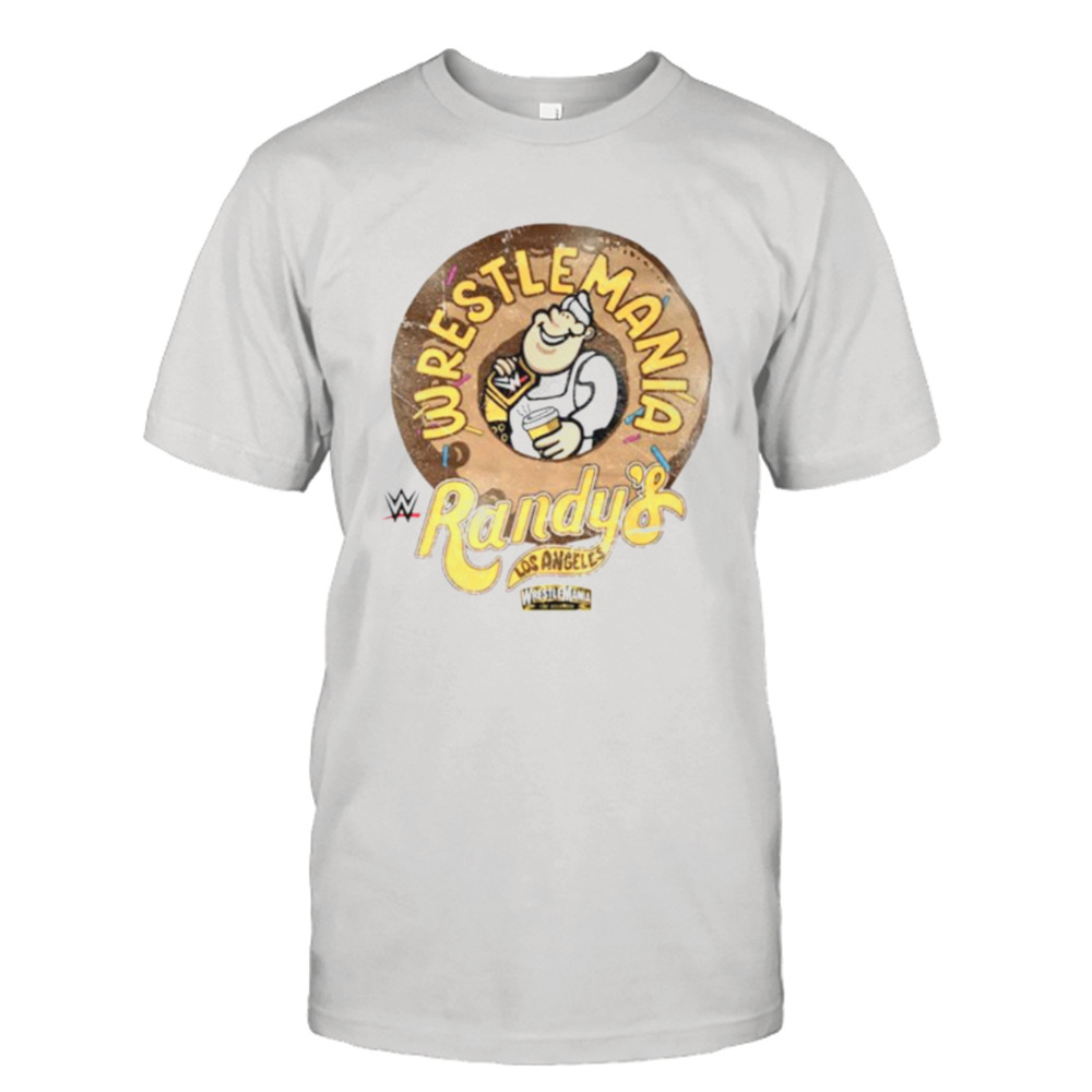 Wrestlemania randy’s donuts Los Angeles shirt