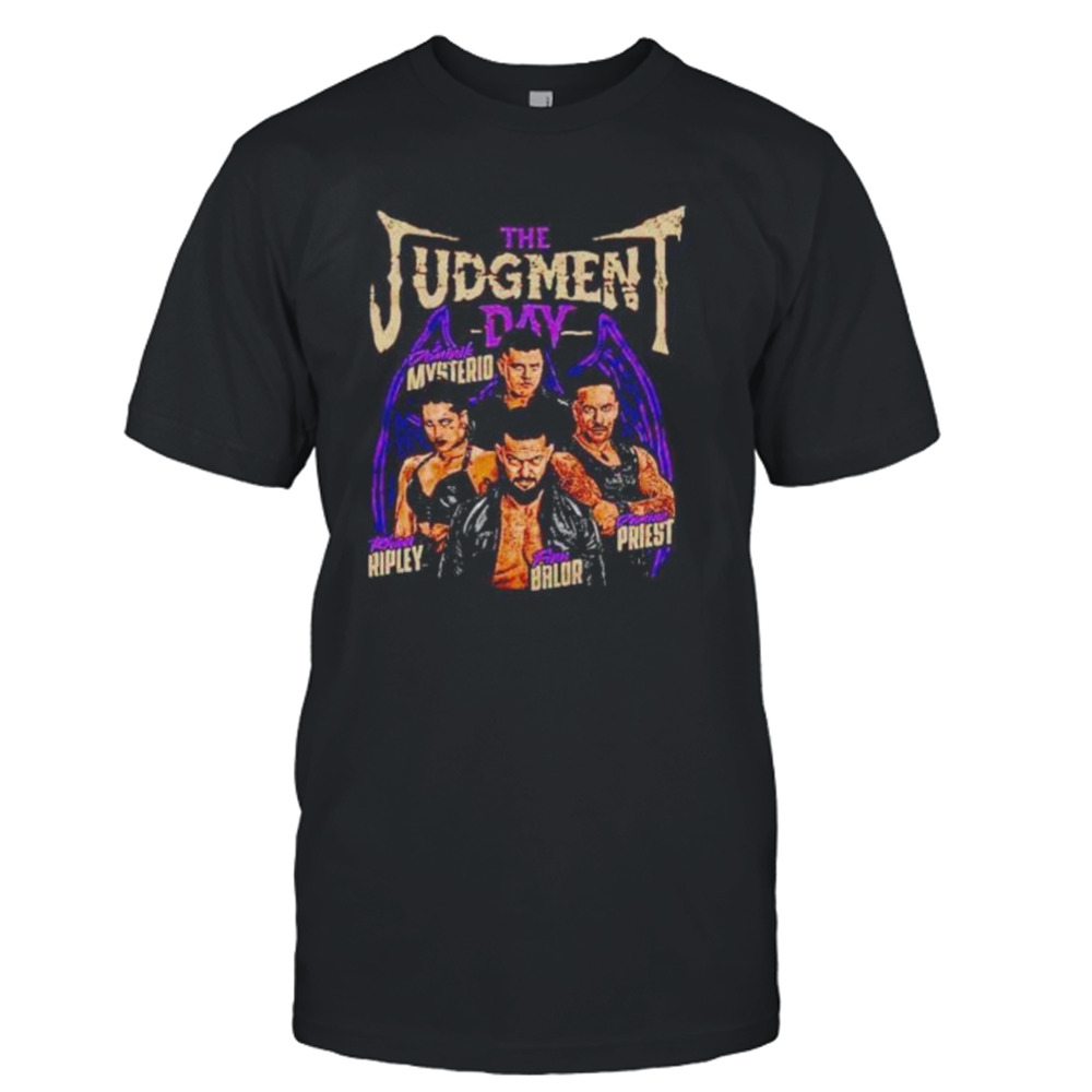 the Judgement day Mysterio Ripley Balor Priest wrestling shirt