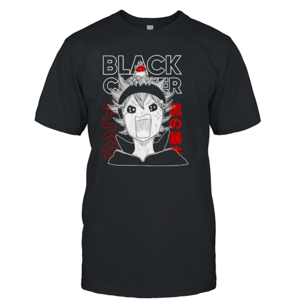 Black clover animet shirt