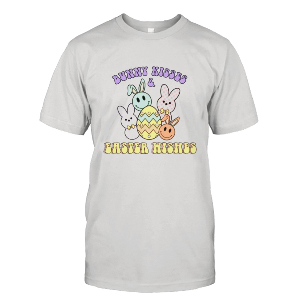 Bunny kisses and easter wishes shirt