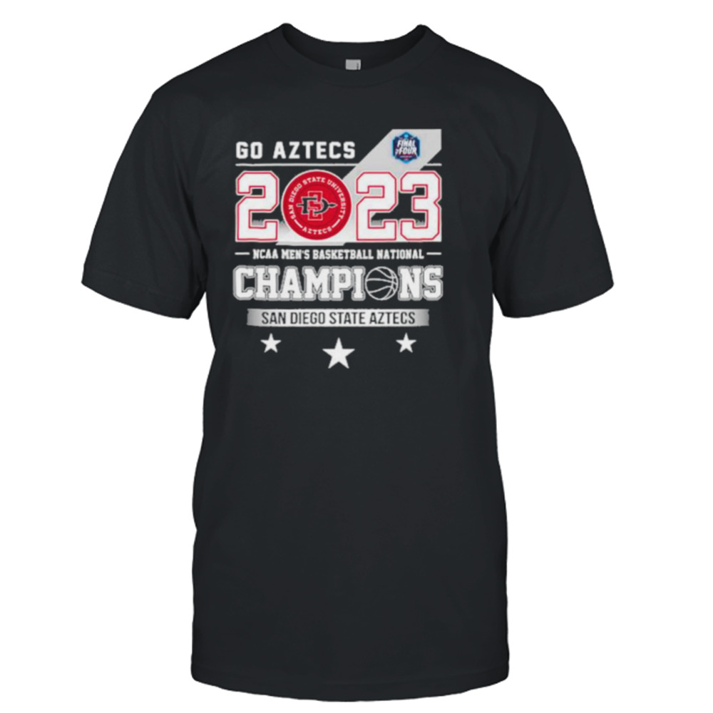 Go Aztecs 2023 NCAA Men’s Basketball National Champions San Diego State Aztecs T-Shirt