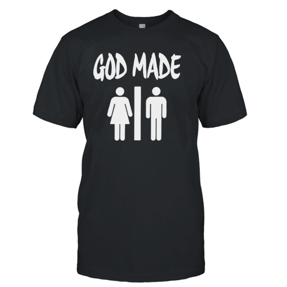 God made man and woman shirt