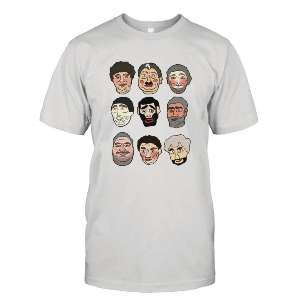 H3 Podcast Faces shirt
