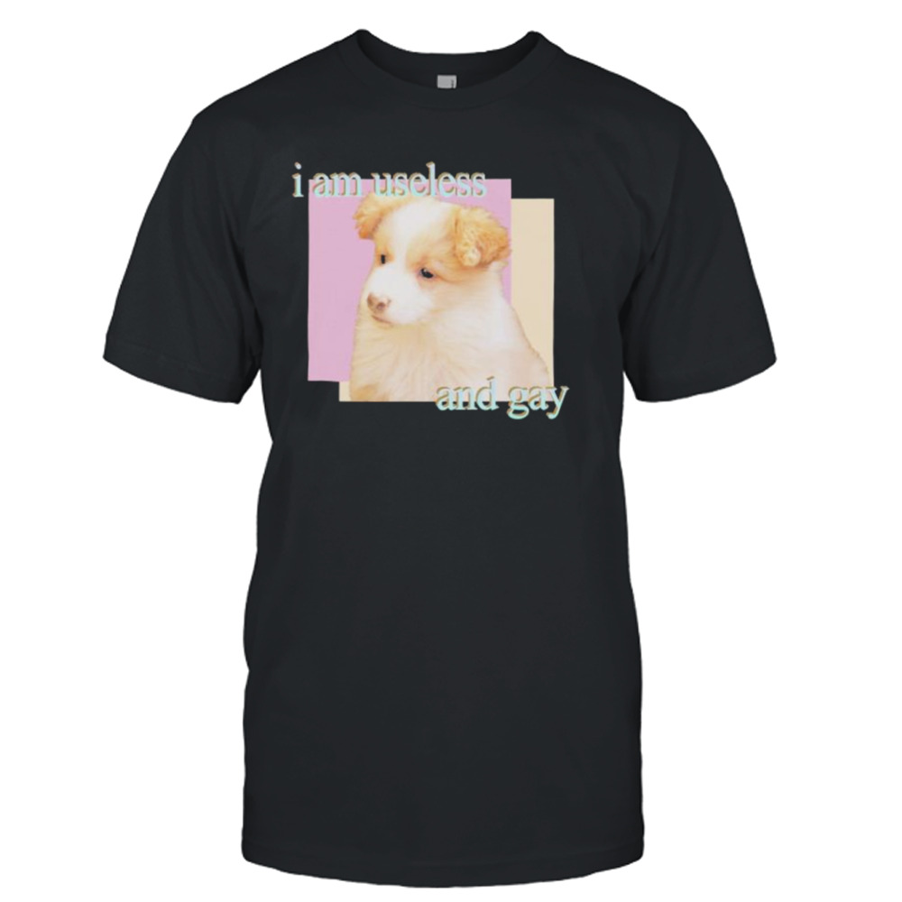 I Am Useless And Gay shirt