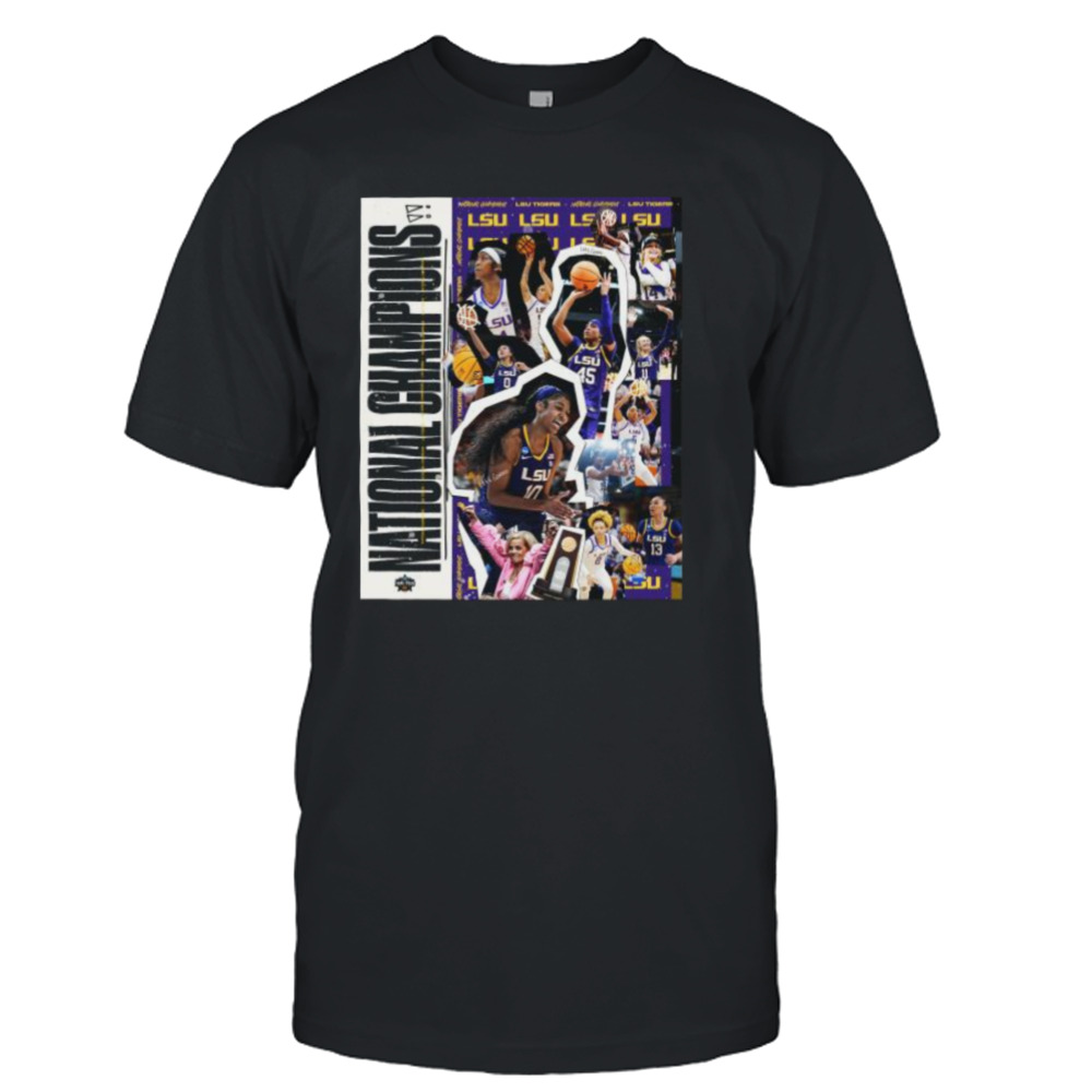 LSU Tiger victory Iowa 2023 National Championship poster shirt