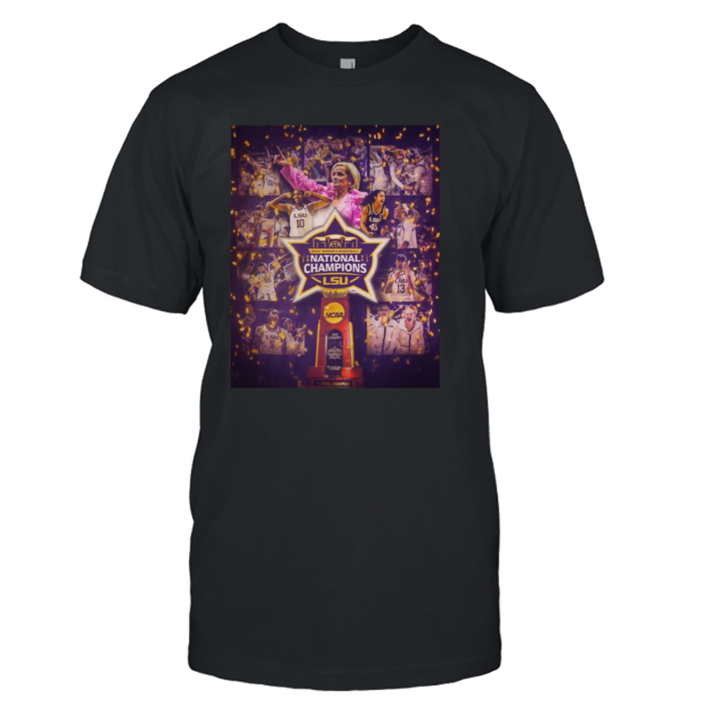 LSU Tigers 2023 Ncaa Women’s Basketball National Champions Shirt