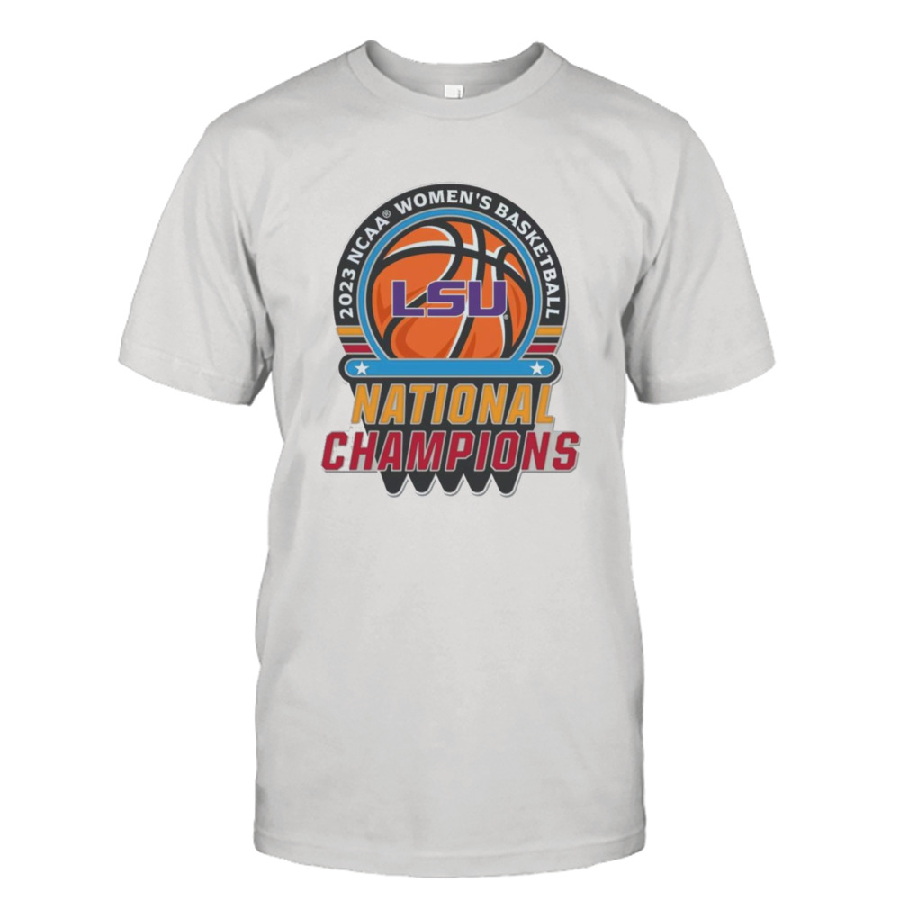 LSU Tigers WinCraft 2023 NCAA Women’s Basketball National Champions Collector Shirt