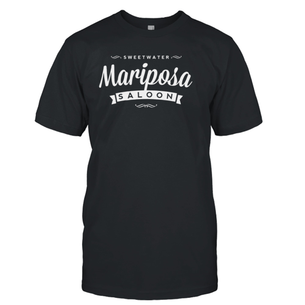 Minimal Westworld Mariposa Saloon Logo shirt