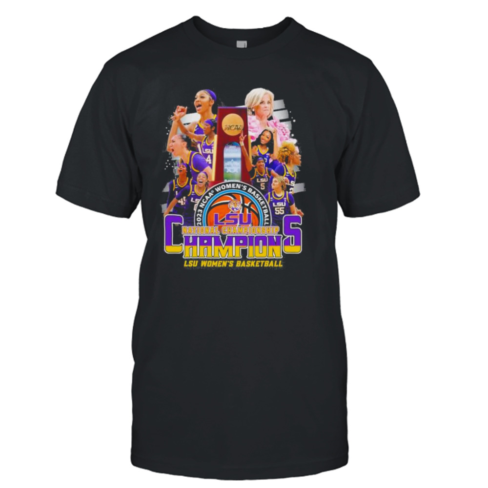 NCAA LSU Tigers women’s basketball 2023 National Champions shirt