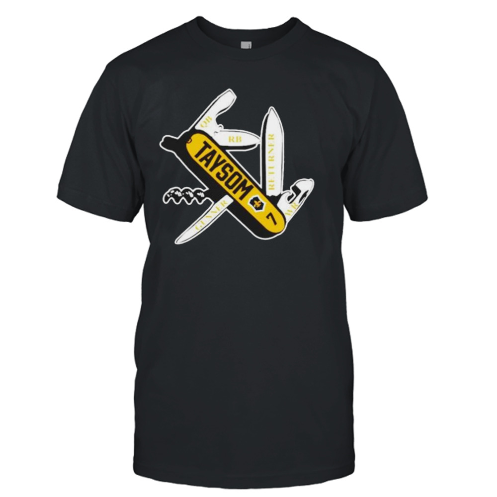 New Orleans Saints Taysom Hill 7 gunner returner WR shirt