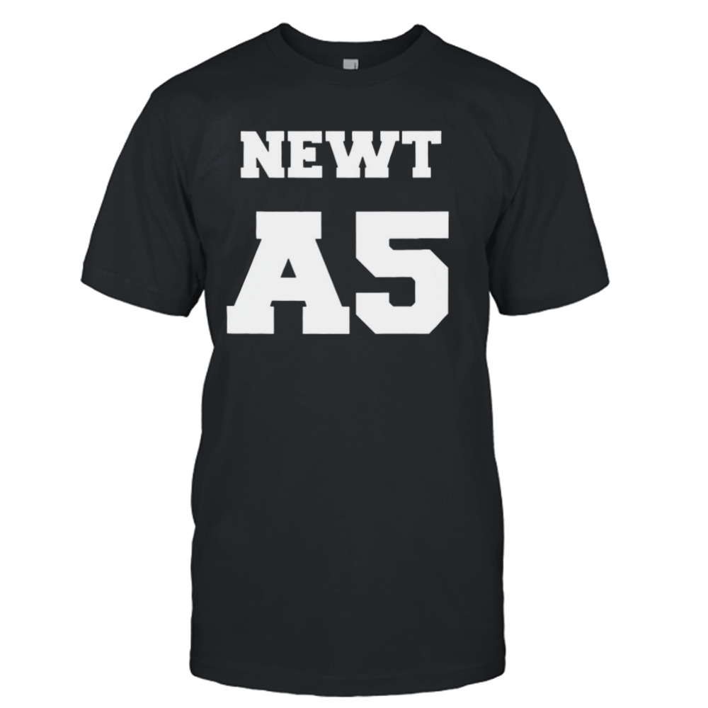 Newt A5 Logo Maze Runner shirt