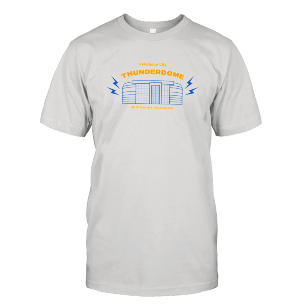 Oklahoma City Thunderdome Basketball shirt