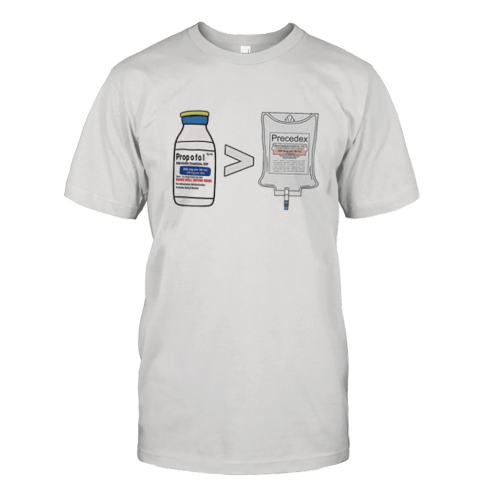 Propofol more than Precedex shirt