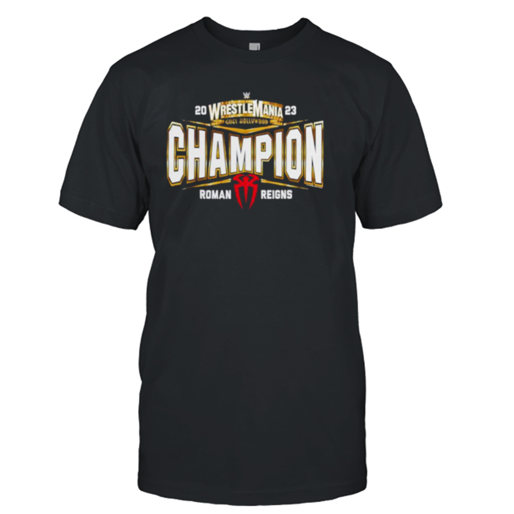 Roman Reigns WrestleMania 39 Champion shirt