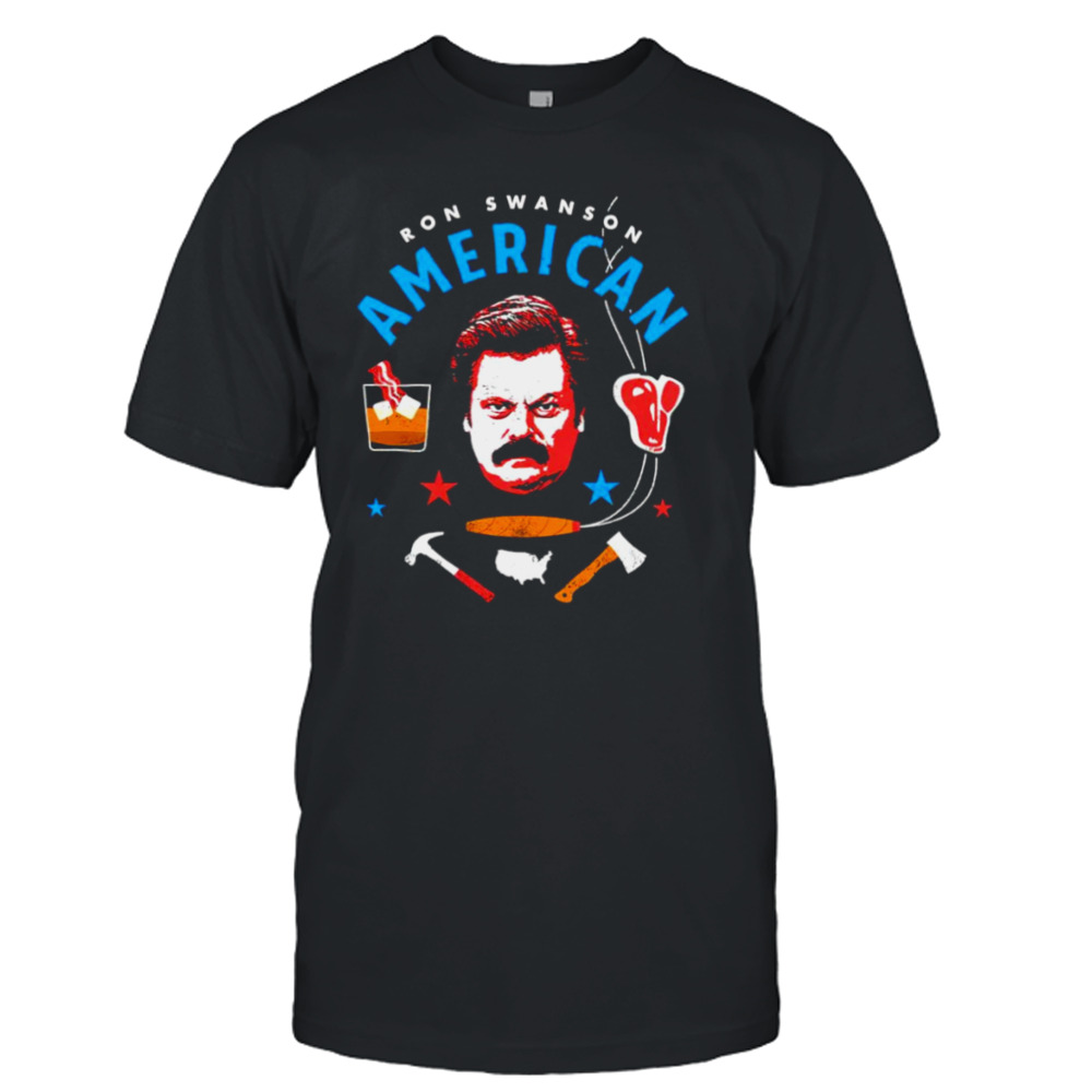 Ron Swanson American shirt