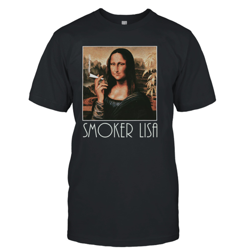 Smoker Lisa Renaissance Parody shirt