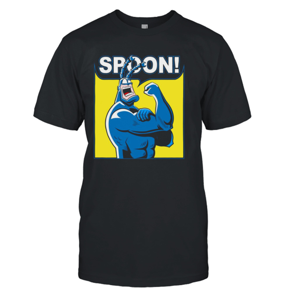 Spoon Parody Rosie The Riveter shirt