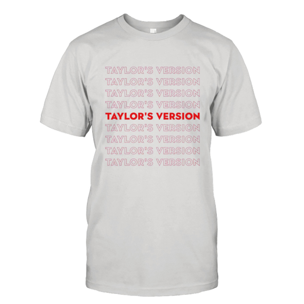 Taylors version T-shirt