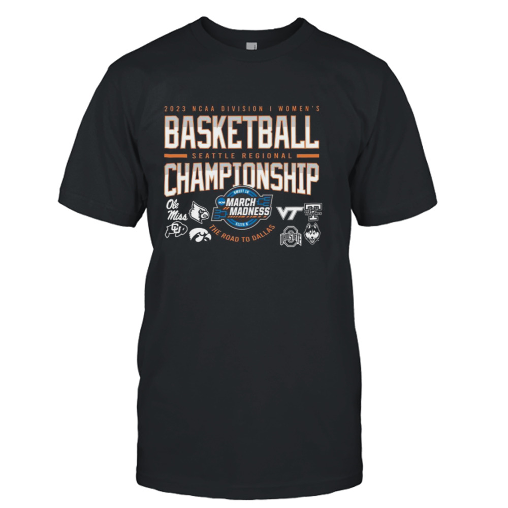 Trending NCAA Di Women’s Basketball Seattle Regional 2023 shirt