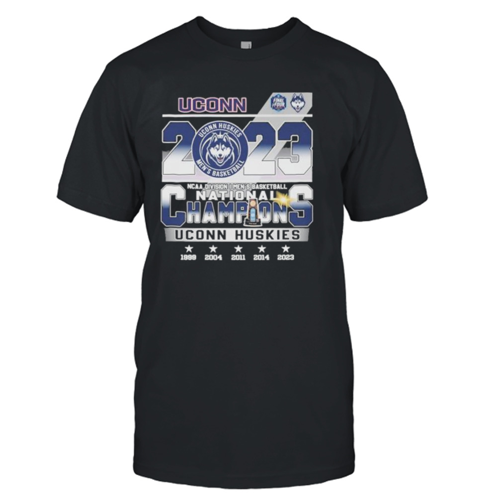 UConn Huskies 2023 NCAA Division I Men’s Basketball National Champions Shirt
