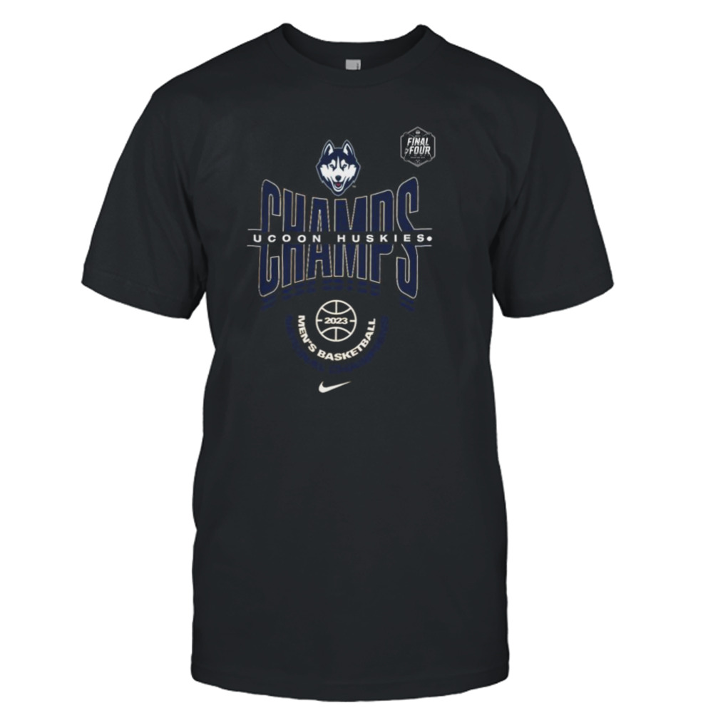 UConn Huskies Nike 2023 NCAA Men’s Basketball National Champions Locker Room T-Shirt