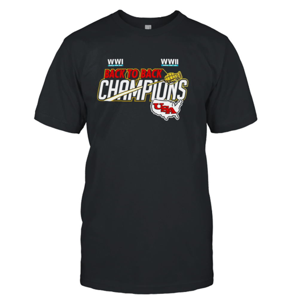 USA back to back Champions shirt