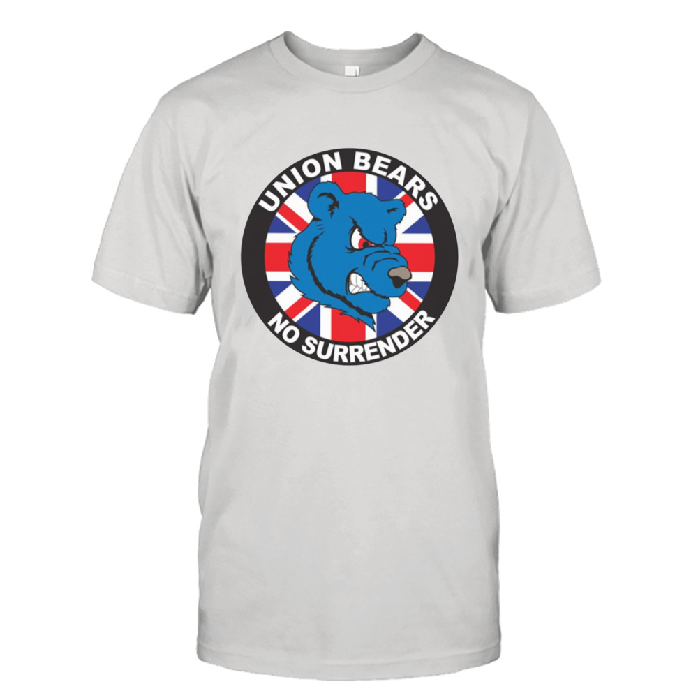 Union Bears Rangers No Surrender shirt