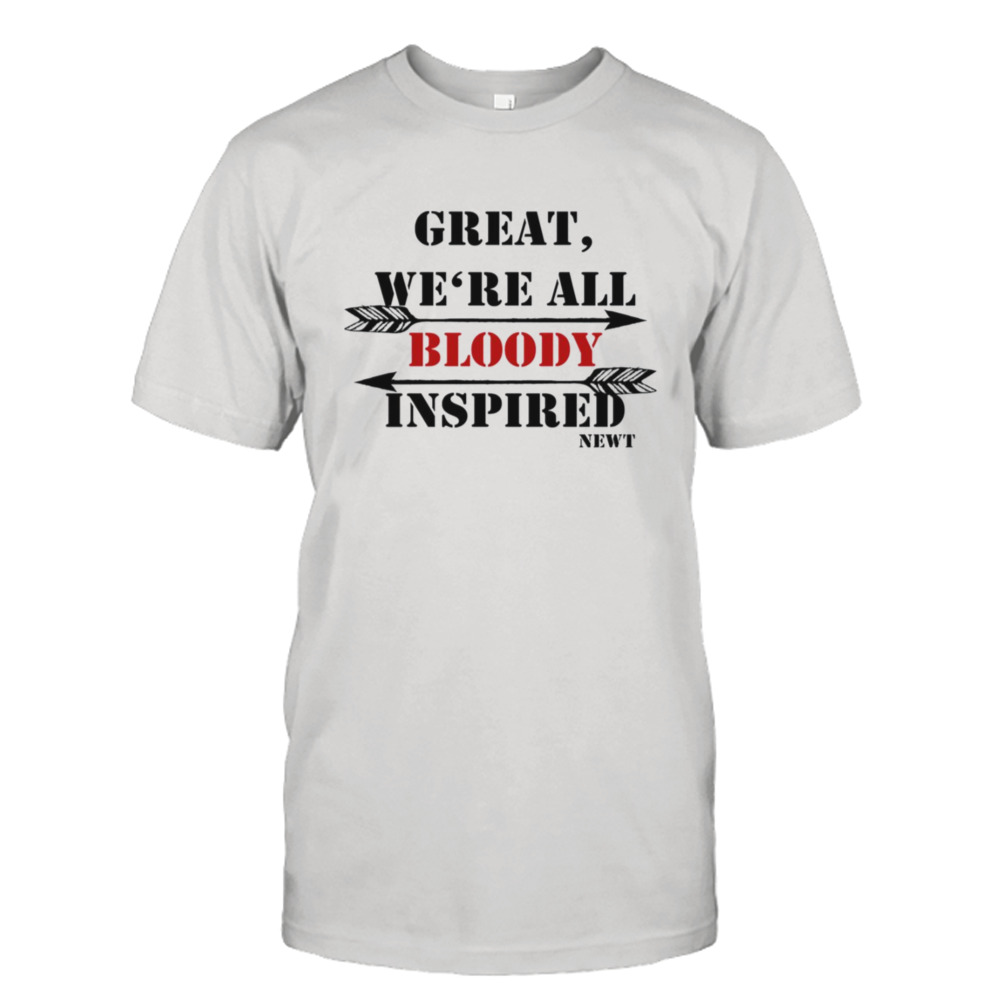We Are All Bloody Inspired Maze Runner shirt